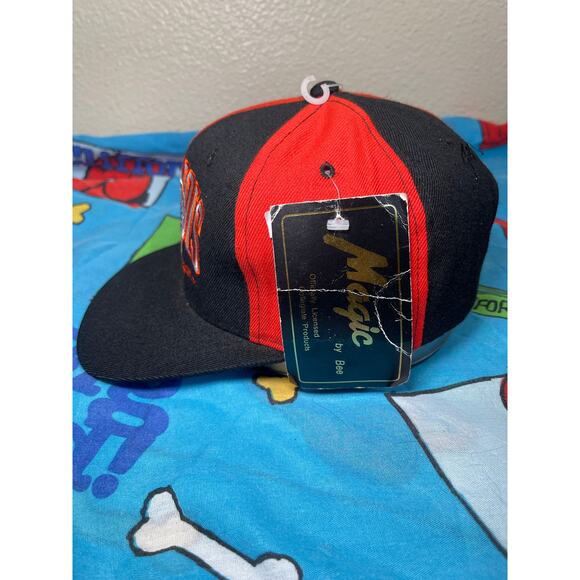 Vintage 90s Illinois Fighting Illini College Snapback Magic Sam jung NWT - Picture 5 of 6